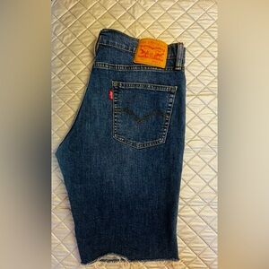 Levi’s Strauss Shorts 33 Men’s 511 slim dark blue denim Shorts